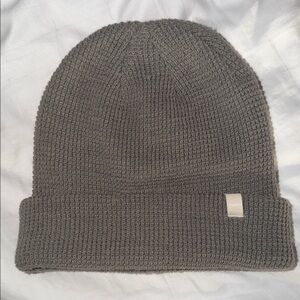 Vuori Gray Knit Beanie